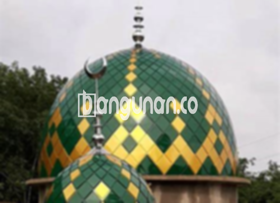 Jual Kubah Masjid Di Pisangan Baru Jakarta [Bahan Enamel, GRC]