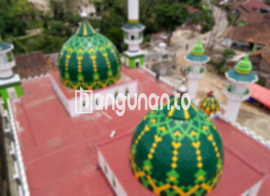 Jual Kubah Masjid Di Kencana Bogor [Bahan Enamel, GRC]