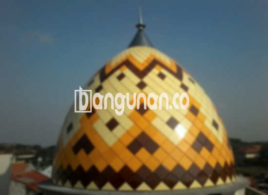 Jual Kubah Masjid Di Panongan Tangerang [Bahan Enamel, GRC]