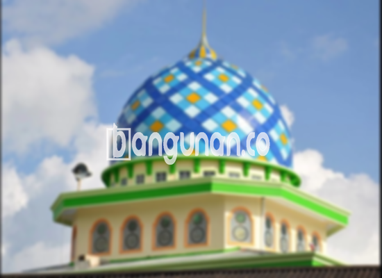 Jual Kubah Masjid Di Mekarwangi Bogor [Bahan Enamel, GRC]