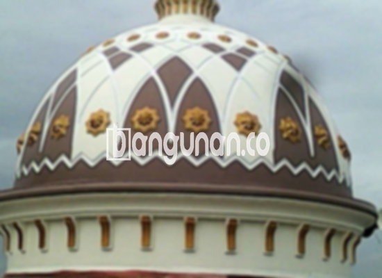 Jual Kubah Masjid Di Tapos Depok [Bahan Enamel, GRC]