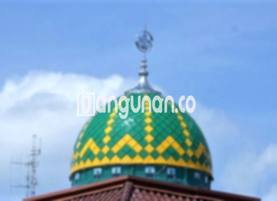 Jual Kubah Masjid Di Rawa Terate Jakarta [Bahan Enamel, GRC]